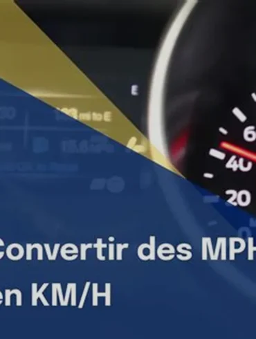 Comment passer d'une vitesse en km h en m s ?