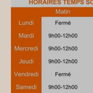 Quelles sont les horaires en 2x8 ?