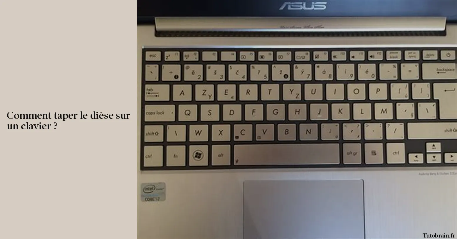 comment taper sur clavier dell
