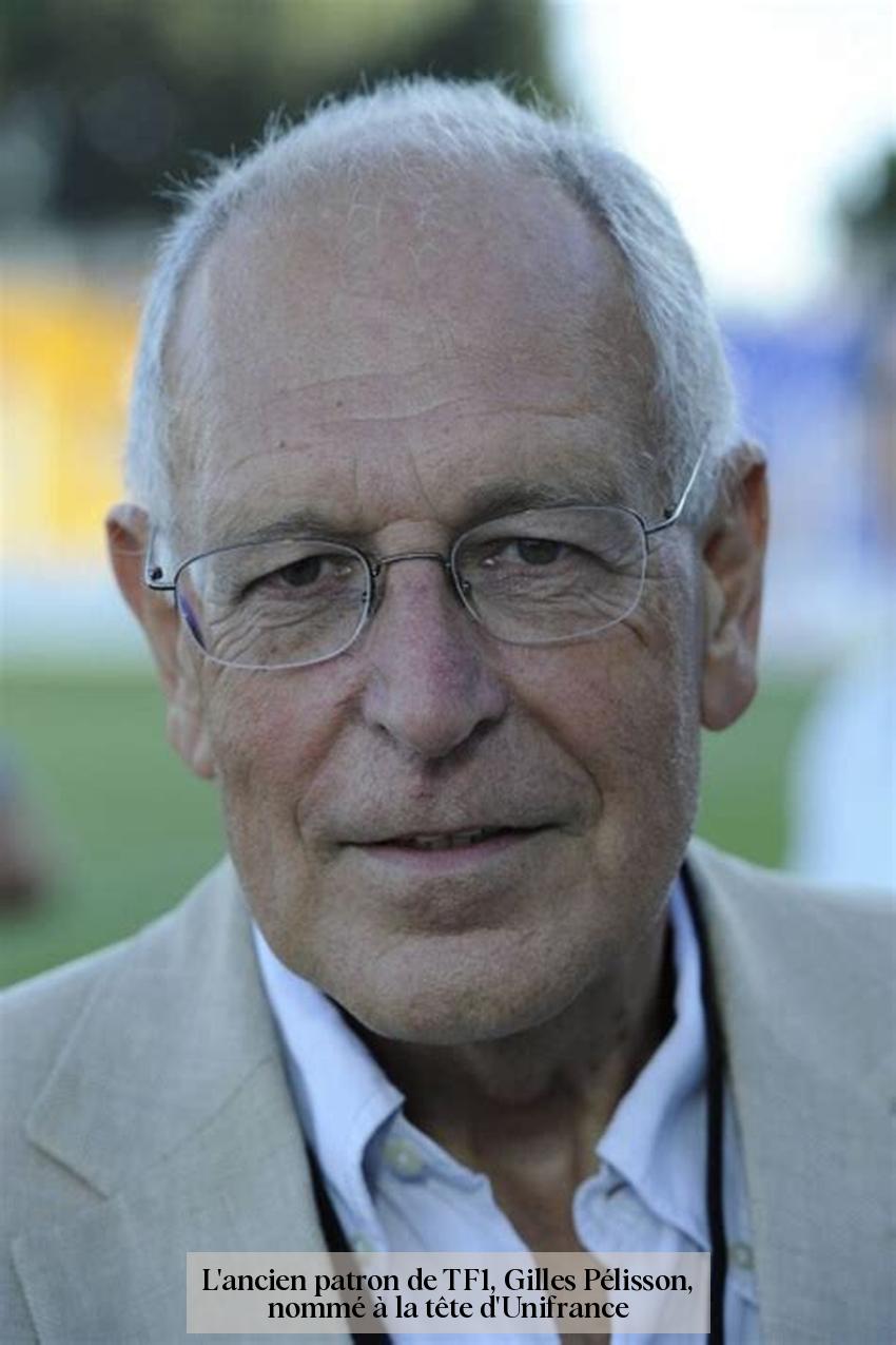 L'ancien patron de TF1, Gilles Pélisson, nommé à la tête d'Unifrance