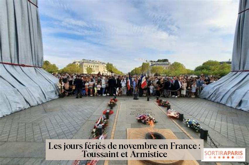 Les jours fériés de novembre en France : Toussaint et Armistice