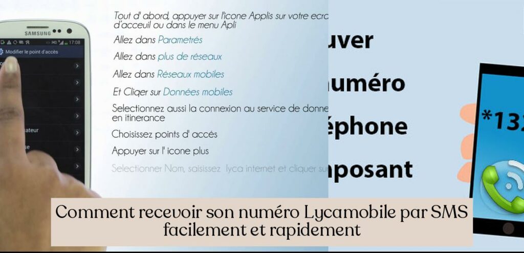 Comment recevoir son numéro Lycamobile par SMS facilement et rapidement
