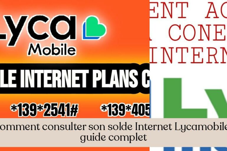 comment voir le numero sur lycamobile